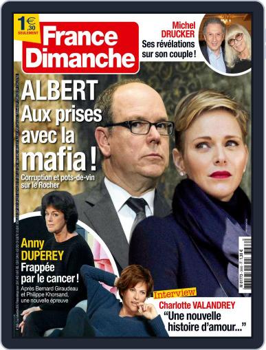 France Dimanche December 2nd, 2016 Digital Back Issue Cover