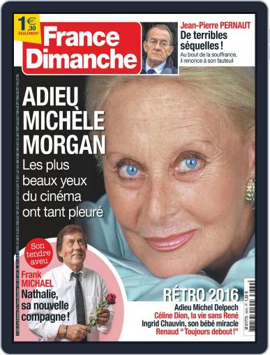 France Dimanche December 23rd, 2016 Digital Back Issue Cover
