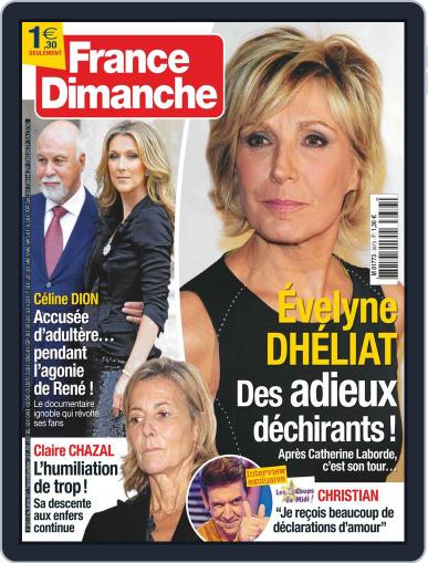 France Dimanche January 20th, 2017 Digital Back Issue Cover