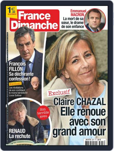 France Dimanche February 17th, 2017 Digital Back Issue Cover