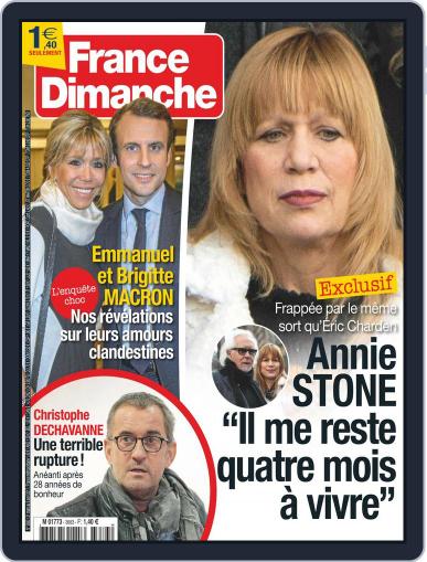 France Dimanche March 31st, 2017 Digital Back Issue Cover