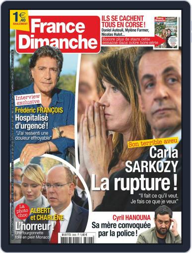 France Dimanche June 30th, 2017 Digital Back Issue Cover