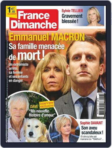France Dimanche July 7th, 2017 Digital Back Issue Cover
