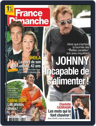 France Dimanche July 13th, 2017 Digital Back Issue Cover