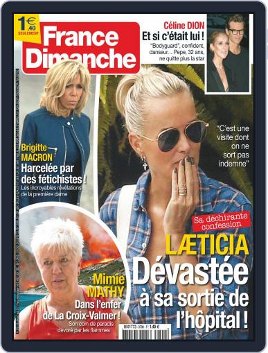 France Dimanche July 28th, 2017 Digital Back Issue Cover