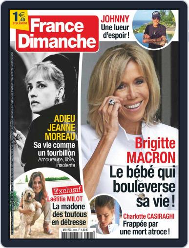 France Dimanche August 4th, 2017 Digital Back Issue Cover