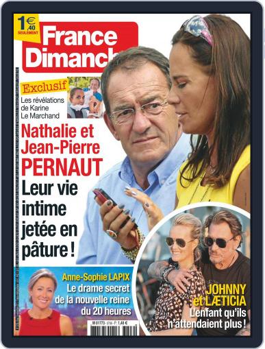 France Dimanche September 8th, 2017 Digital Back Issue Cover