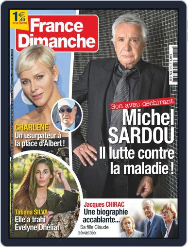 France Dimanche October 6th, 2017 Digital Back Issue Cover