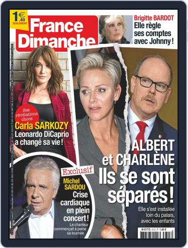 France Dimanche October 27th, 2017 Digital Back Issue Cover