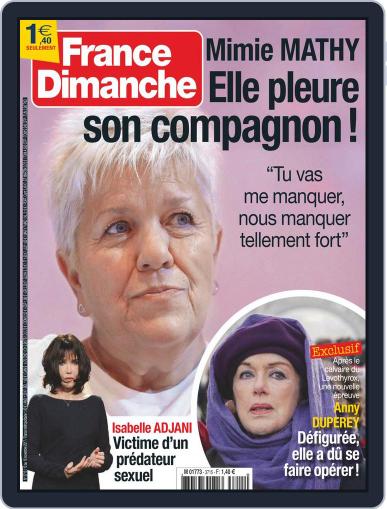 France Dimanche November 10th, 2017 Digital Back Issue Cover