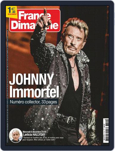 France Dimanche December 8th, 2017 Digital Back Issue Cover
