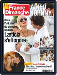 France Dimanche (Digital) Subscription                    December 15th, 2017 Issue