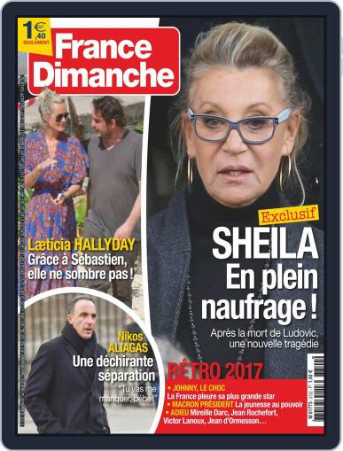 France Dimanche December 29th, 2017 Digital Back Issue Cover