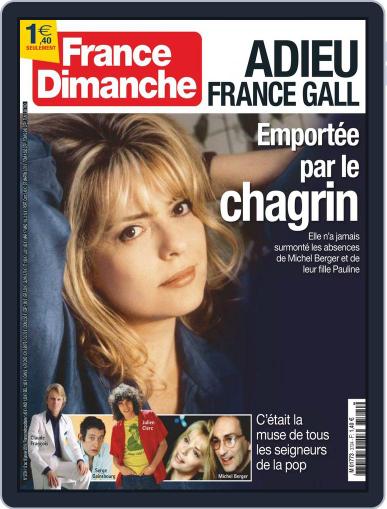 France Dimanche January 12th, 2018 Digital Back Issue Cover