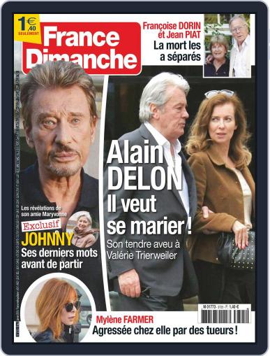 France Dimanche January 19th, 2018 Digital Back Issue Cover
