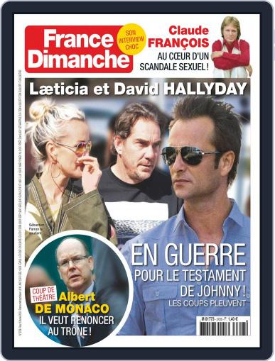 France Dimanche February 9th, 2018 Digital Back Issue Cover