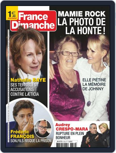 France Dimanche March 9th, 2018 Digital Back Issue Cover