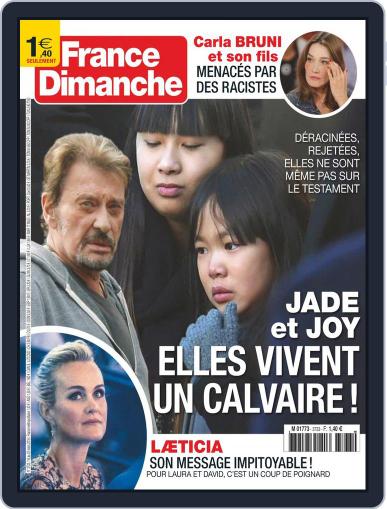 France Dimanche March 16th, 2018 Digital Back Issue Cover