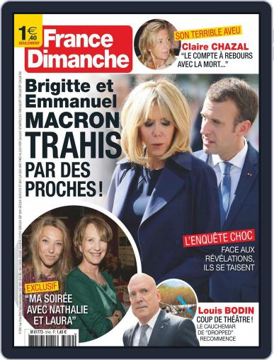 France Dimanche May 4th, 2018 Digital Back Issue Cover
