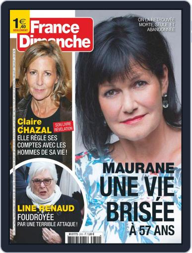France Dimanche May 11th, 2018 Digital Back Issue Cover