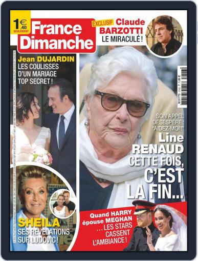 France Dimanche May 25th, 2018 Digital Back Issue Cover