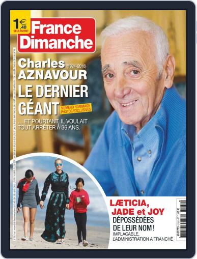 France Dimanche October 5th, 2018 Digital Back Issue Cover