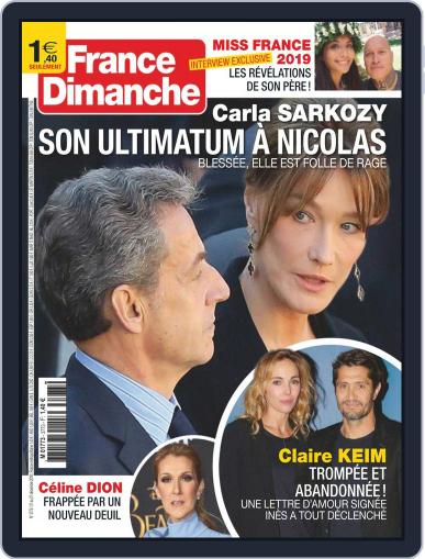 France Dimanche December 21st, 2018 Digital Back Issue Cover