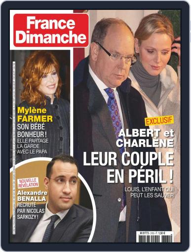 France Dimanche February 8th, 2019 Digital Back Issue Cover