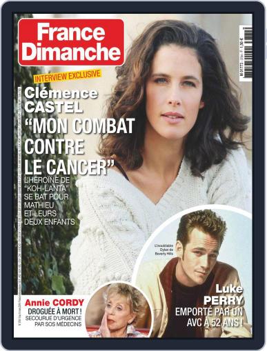 France Dimanche March 8th, 2019 Digital Back Issue Cover