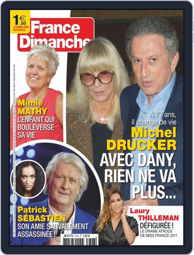 France Dimanche June 14th, 2019 Digital Back Issue Cover