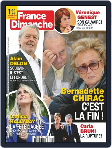 France Dimanche June 21st, 2019 Digital Back Issue Cover