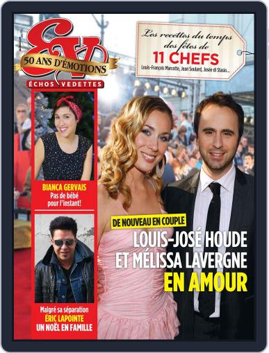 Échos Vedettes December 13th, 2012 Digital Back Issue Cover