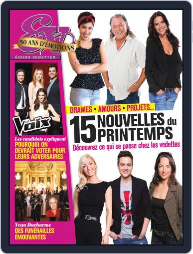 Échos Vedettes April 16th, 2013 Digital Back Issue Cover