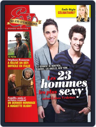 Échos Vedettes May 24th, 2013 Digital Back Issue Cover