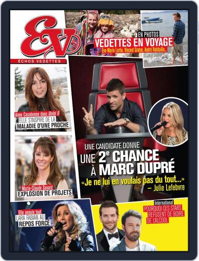 Échos Vedettes January 23rd, 2014 Digital Back Issue Cover