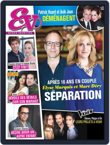 Échos Vedettes April 5th, 2014 Digital Back Issue Cover