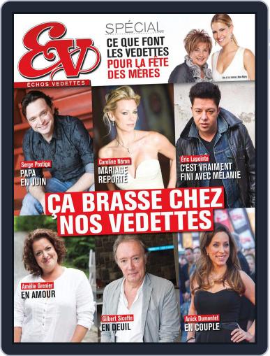 Échos Vedettes May 8th, 2014 Digital Back Issue Cover