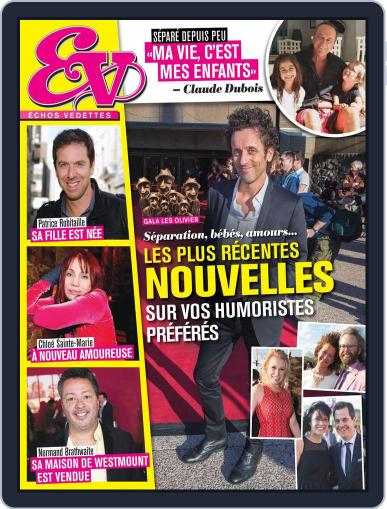 Échos Vedettes May 15th, 2014 Digital Back Issue Cover