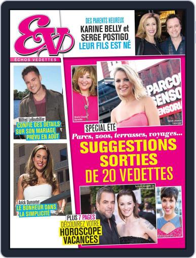 Échos Vedettes July 10th, 2014 Digital Back Issue Cover
