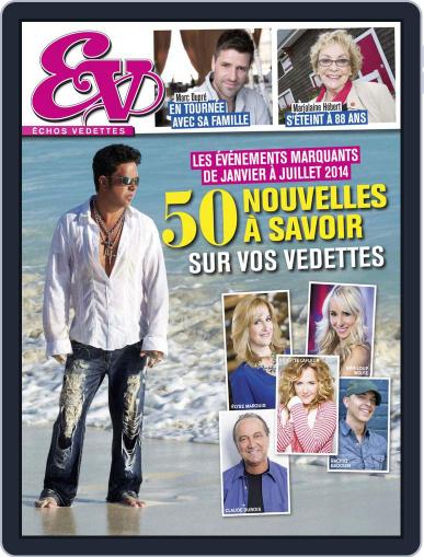 Échos Vedettes July 31st, 2014 Digital Back Issue Cover