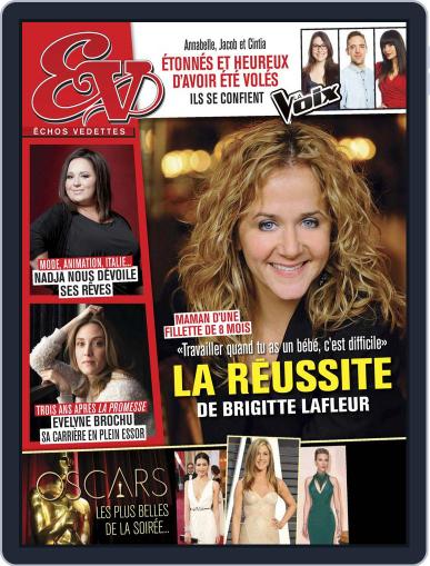 Échos Vedettes March 5th, 2015 Digital Back Issue Cover