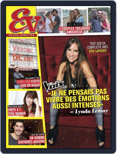 Échos Vedettes March 7th, 2015 Digital Back Issue Cover