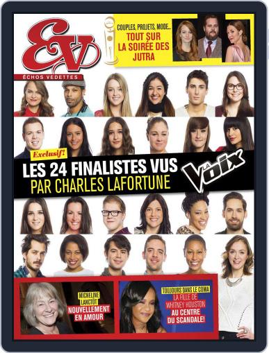 Échos Vedettes March 21st, 2015 Digital Back Issue Cover