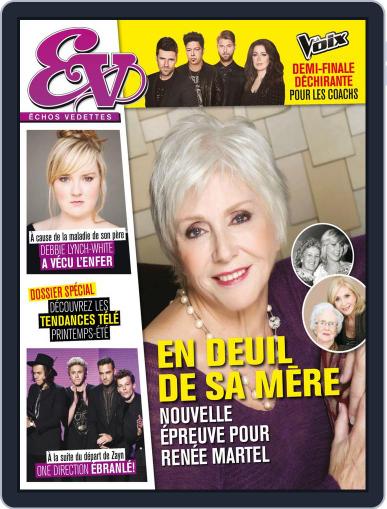 Échos Vedettes April 4th, 2015 Digital Back Issue Cover