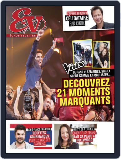 Échos Vedettes April 18th, 2015 Digital Back Issue Cover