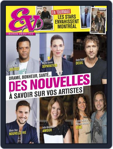 Échos Vedettes May 30th, 2015 Digital Back Issue Cover