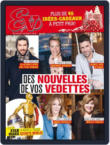 Échos Vedettes December 12th, 2015 Digital Back Issue Cover