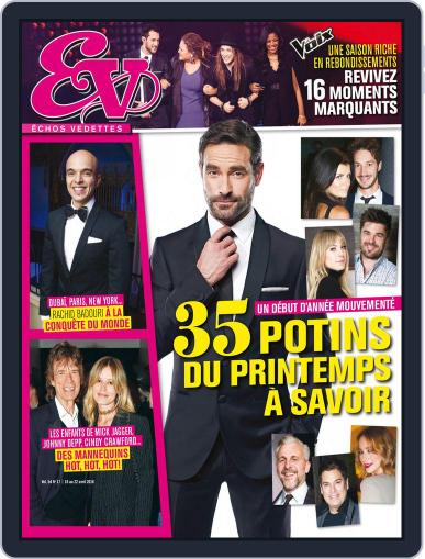 Échos Vedettes April 16th, 2016 Digital Back Issue Cover