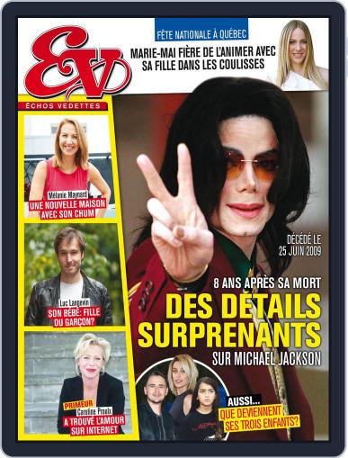 Échos Vedettes June 30th, 2017 Digital Back Issue Cover