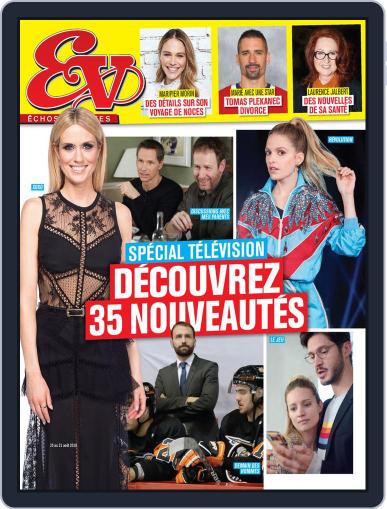 Échos Vedettes August 31st, 2018 Digital Back Issue Cover